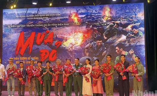 Ra mắt phim điện ảnh “Mưa đỏ” về đề tài chiến tranh cách mạng